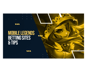 Read more about the article The Ultimate Guide to Mobile Legends Betting: Unleashing the Excitement of eSports Wagering